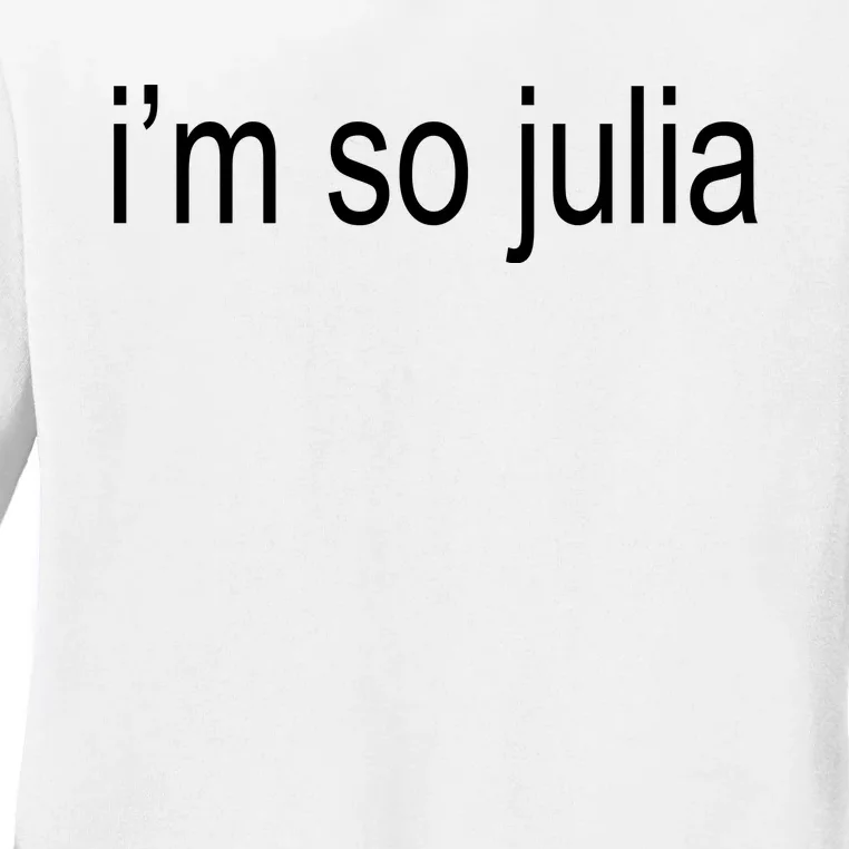 IM So Julia Ladies Long Sleeve Shirt