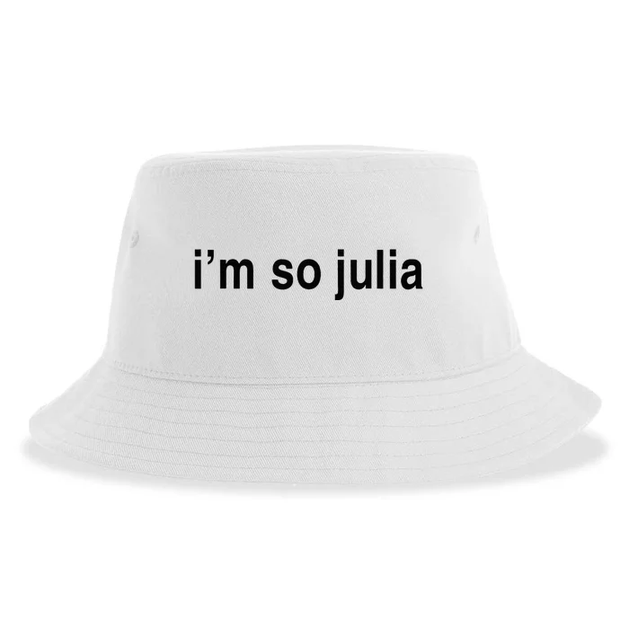 IM So Julia Sustainable Bucket Hat