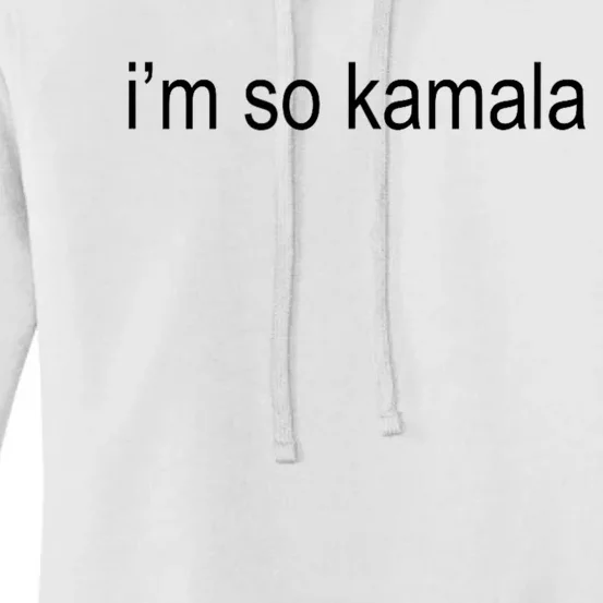 I’M So Kamala Brat Green Meme Gen Z Adult Women's Pullover Hoodie