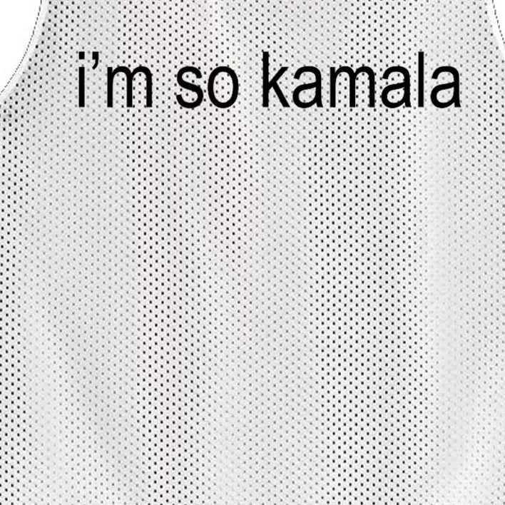 I’M So Kamala Brat Green Meme Gen Z Adult Mesh Reversible Basketball Jersey Tank