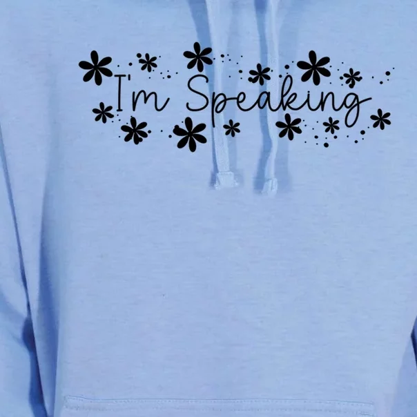 IM Speaking Kamala Harris Walz Gift Unisex Surf Hoodie