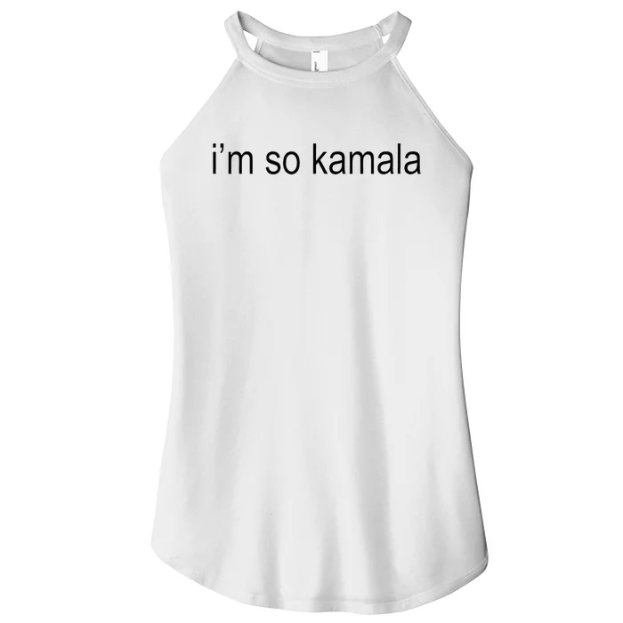 I’M So Kamala Brat Green Meme Gen Z Adult Women’s Perfect Tri Rocker Tank