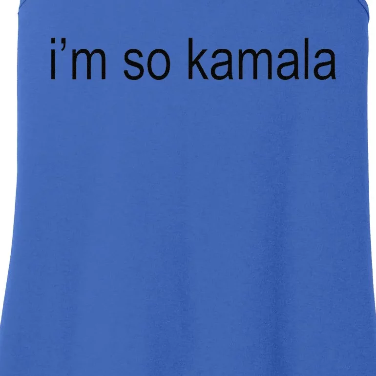 I’M So Kamala Brat Green Meme Gen Z Ladies Essential Tank