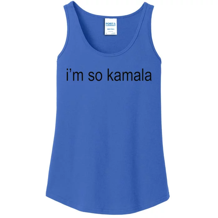 I’M So Kamala Brat Green Meme Gen Z Ladies Essential Tank