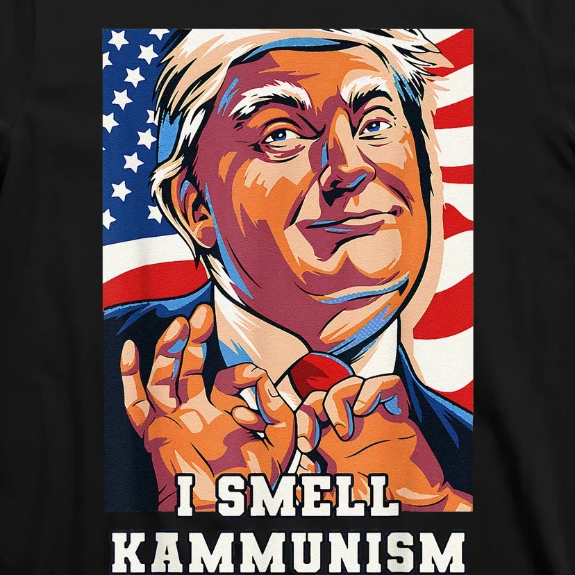 I Smell Kammunism Harris Funny Communism Harris 2024 T-Shirt