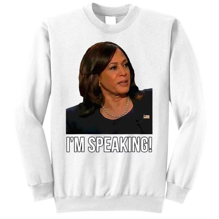 IM Speaking Kamala Harris Vice President Debate Vote Sweatshirt