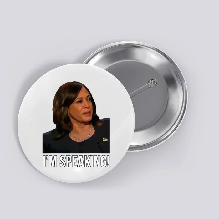 IM Speaking Kamala Harris Vice President Debate Vote Button