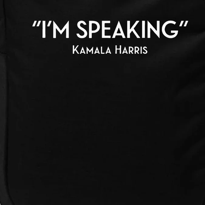 IM Speaking Kamala Harris Impact Tech Backpack