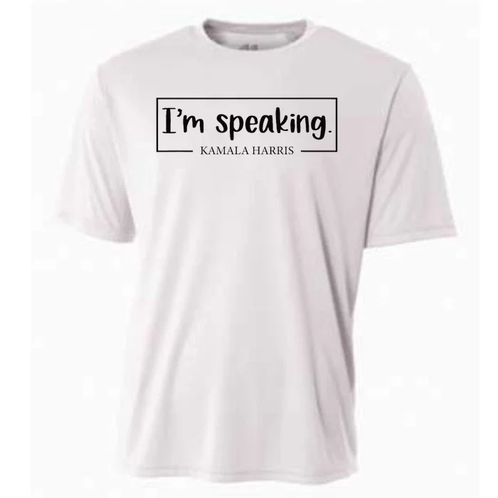 IM Speaking. Kamala Harris 2024 Cooling Performance Crew T-Shirt