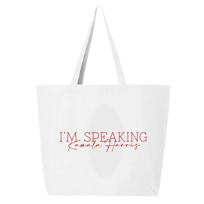 IM Speaking Kamala Harris 25L Jumbo Tote