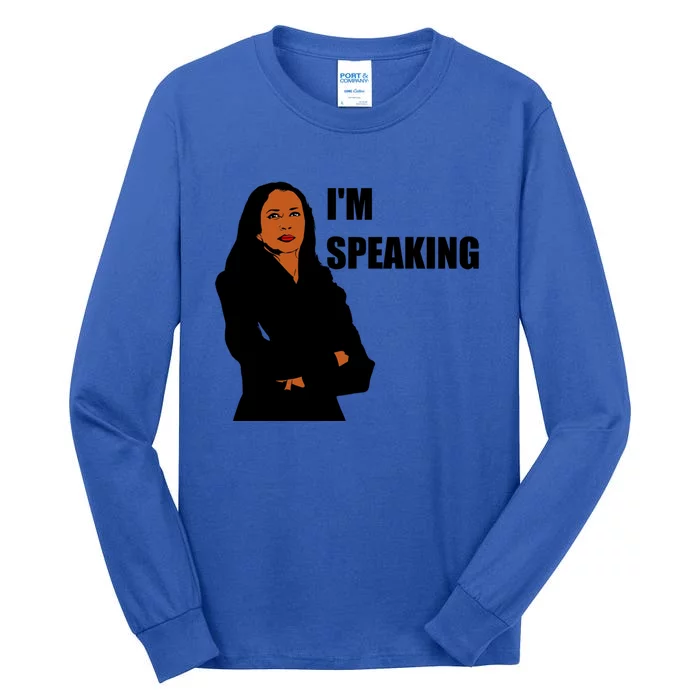 IM Speaking Kamala Harris Vice President Debate 2020 Gift Tall Long Sleeve T-Shirt