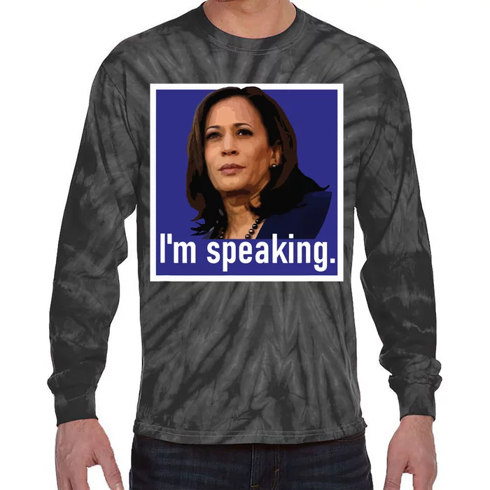 Im Speaking Kamala Harris Tie-Dye Long Sleeve Shirt