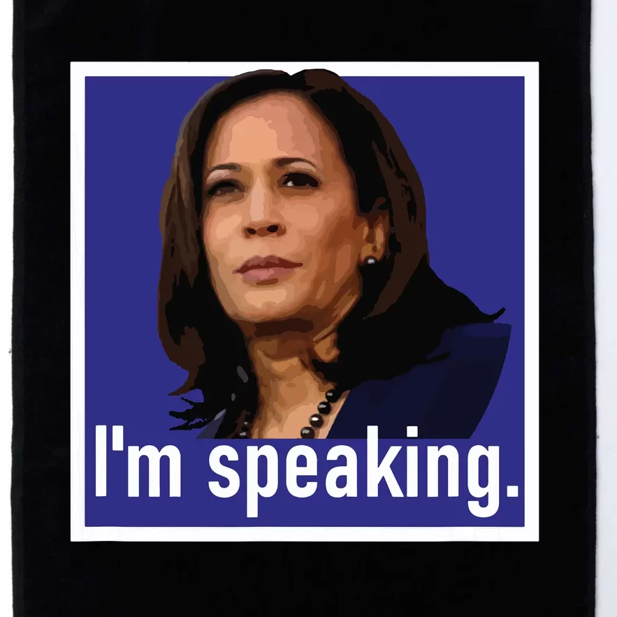 Im Speaking Kamala Harris Platinum Collection Golf Towel