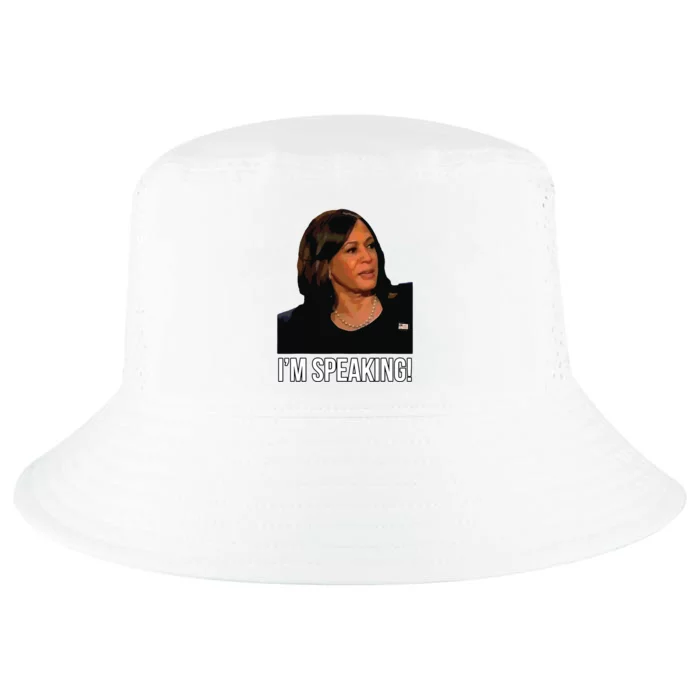 Im Speaking Kamala Harris Vice President Debate Vote Cool Comfort Performance Bucket Hat