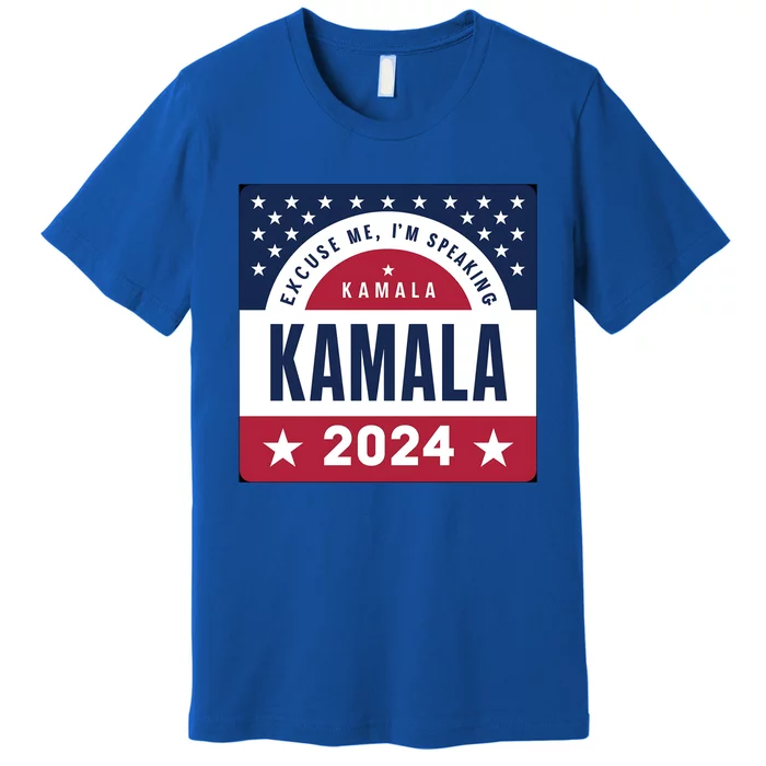 IM Speaking Kamala Harris 2024 Meaningful Gift Premium T-Shirt