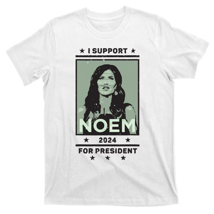 I Support Kristi Noem South Dakota Governor President 2024 T-Shirt