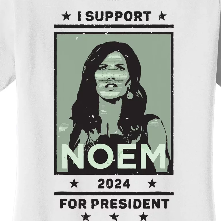 I Support Kristi Noem South Dakota Governor President 2024 Women's T-Shirt