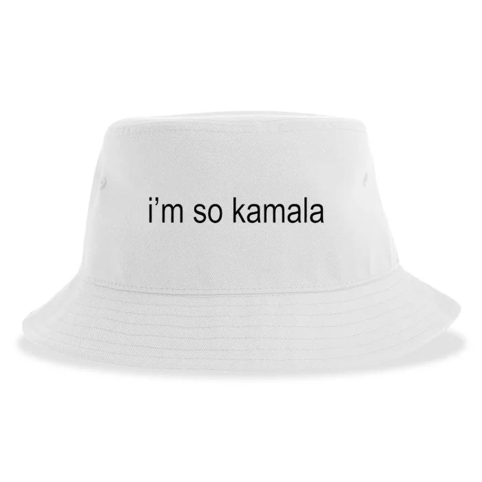 I’M So Kamala Brat Meme Gen Z Sustainable Bucket Hat