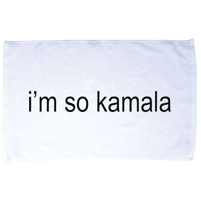 I’M So Kamala Brat Meme Gen Z Microfiber Hand Towel