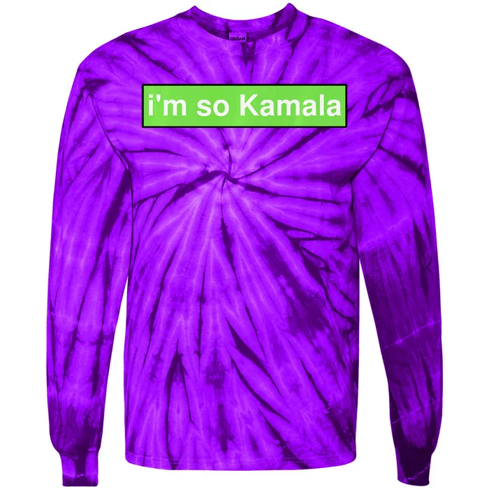 IM So Kamala Funny Quotes American Premium Tie-Dye Long Sleeve Shirt