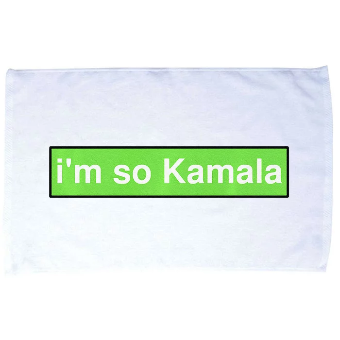 IM So Kamala Funny Quotes American Premium Microfiber Hand Towel