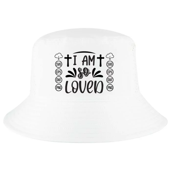 I'm So Loved Cool Comfort Performance Bucket Hat