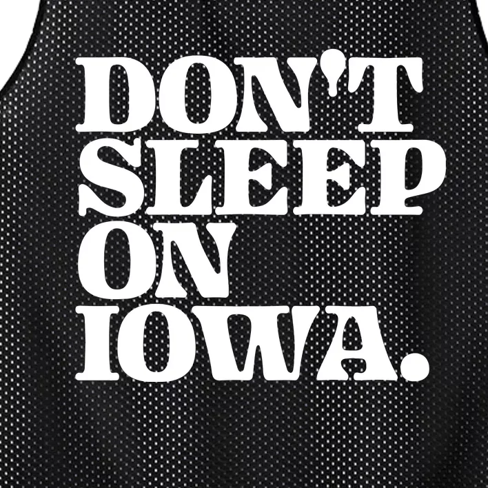 Iowa Starting Line DonT Sleep On Iowa Mesh Reversible Basketball Jersey Tank