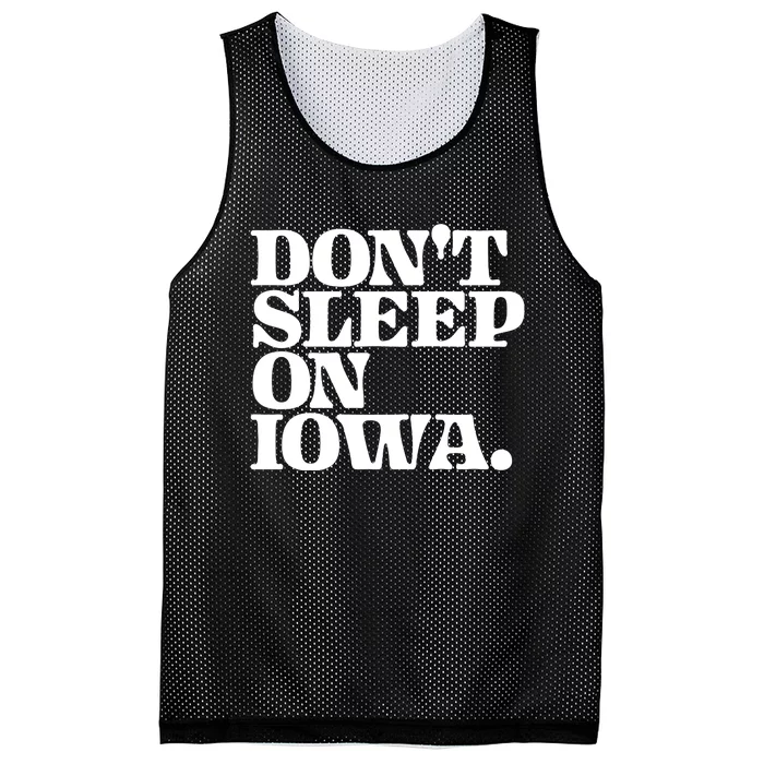 Iowa Starting Line DonT Sleep On Iowa Mesh Reversible Basketball Jersey Tank