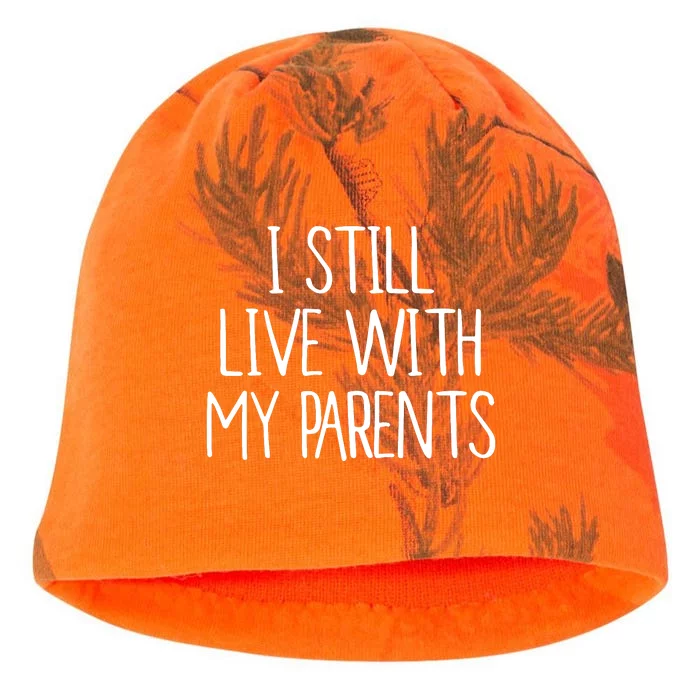 I Still Live With My Parents Kati - Camo Knit Beanie