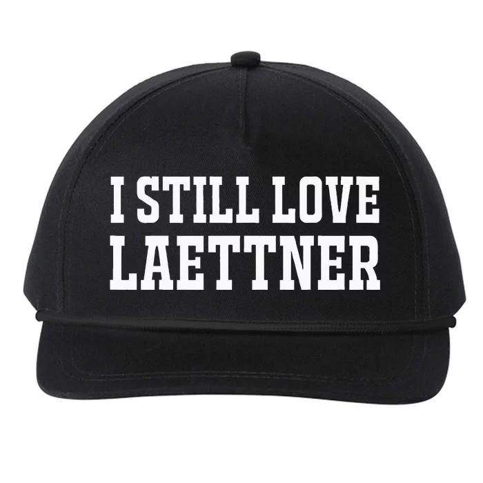 I Still Love Basketball Legend Snapback Five-Panel Rope Hat