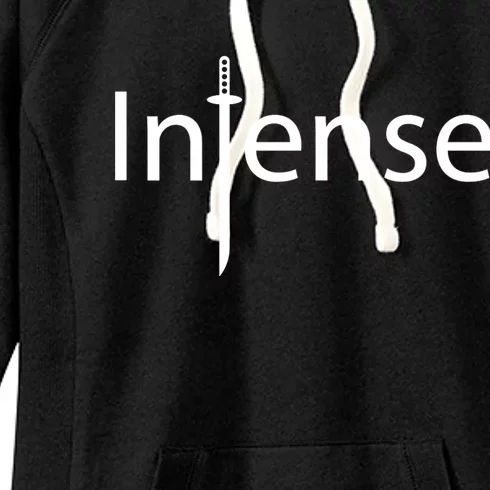 Intense Sword Logo Women's Fleece Hoodie