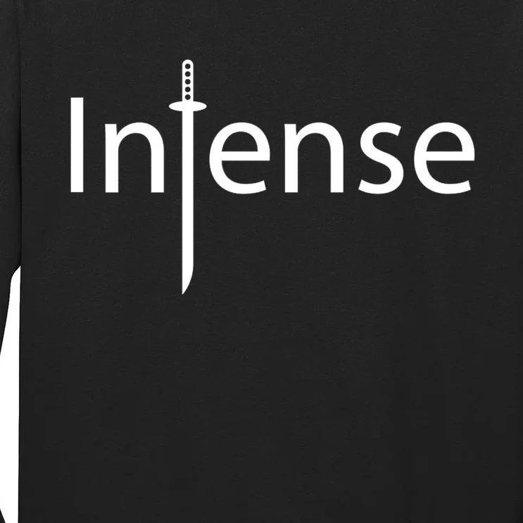 Intense Sword Logo Tall Long Sleeve T-Shirt