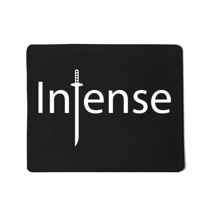 Intense Sword Logo Mousepad