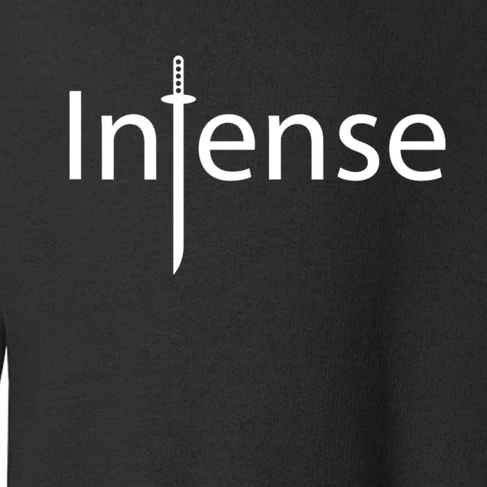 Intense Sword Logo Toddler Sweatshirt