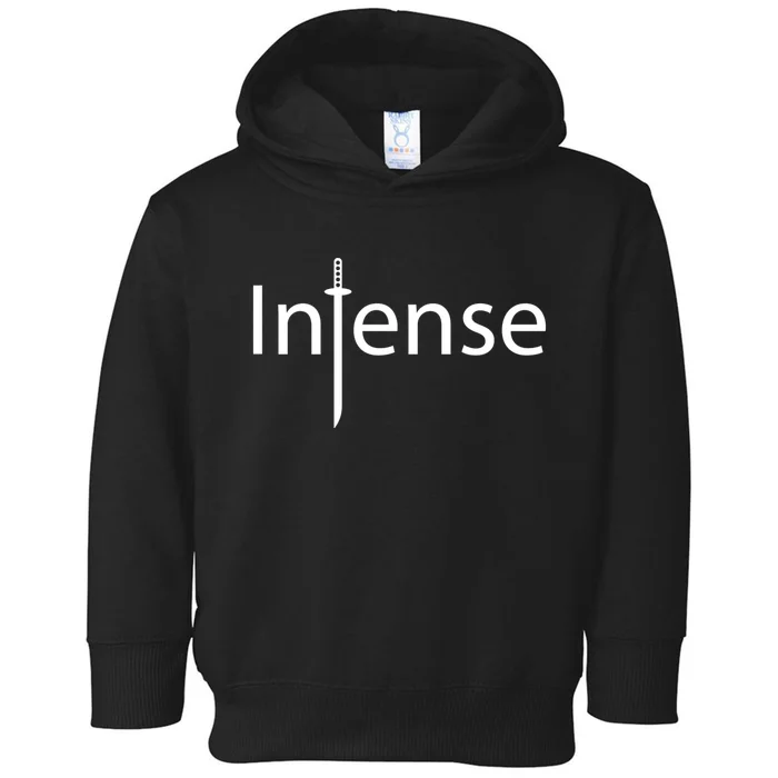 Intense Sword Logo Toddler Hoodie