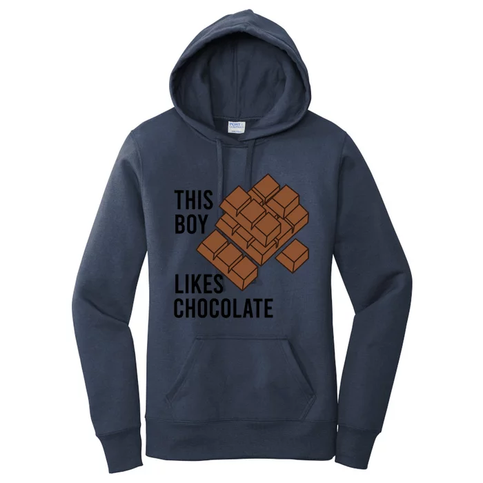 Ironic Saying Likes Chocolate Chocolatier Cocoa Gift Women's Pullover Hoodie