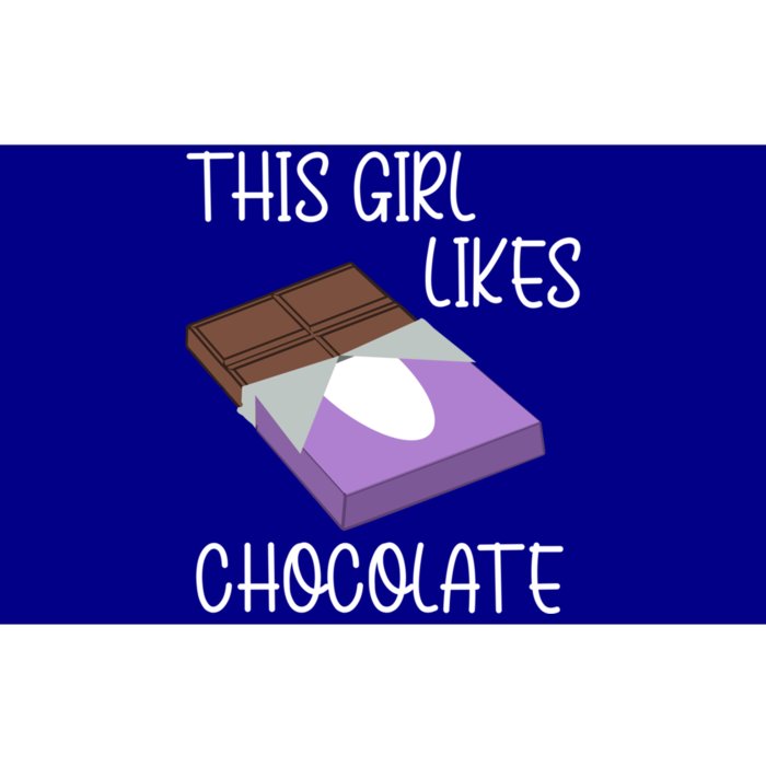 Ironic Saying Likes Eating Chocolate Chocolatier Cool Gift Bumper Sticker