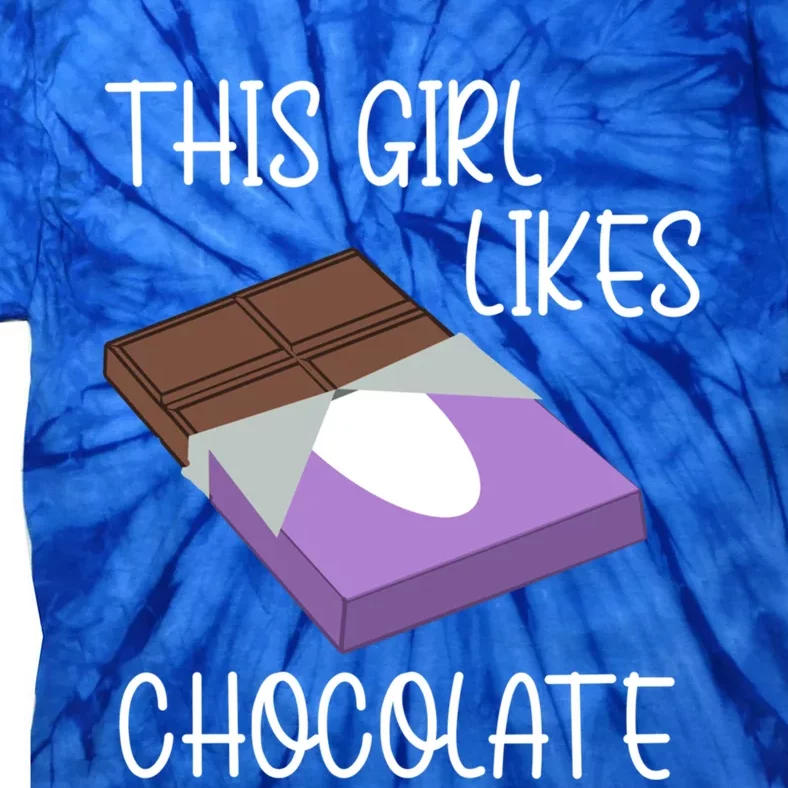 Ironic Saying Likes Eating Chocolate Chocolatier Cool Gift Tie-Dye T-Shirt