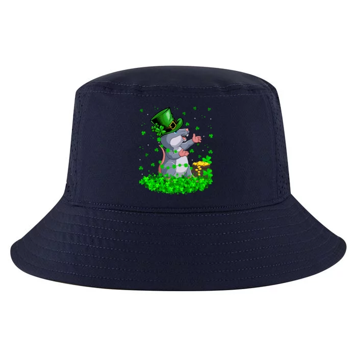 Irish Shamrock Leprechaun Rat St Patrick's Day Cute Gift Cool Comfort Performance Bucket Hat