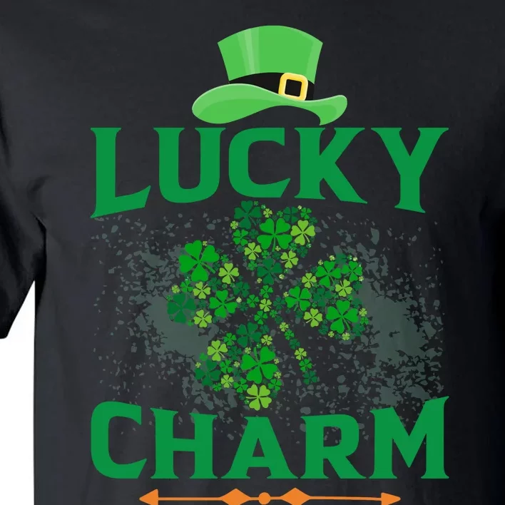 Irish Shamrock Lucky Charm Tall T-Shirt