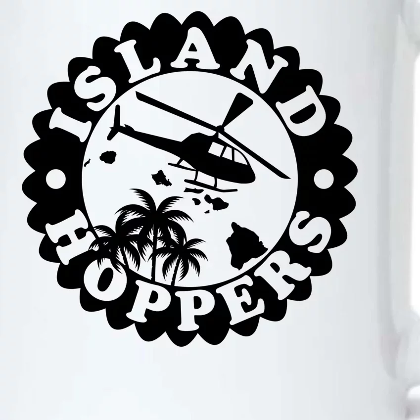 Island Hoppers Black Color Changing Mug