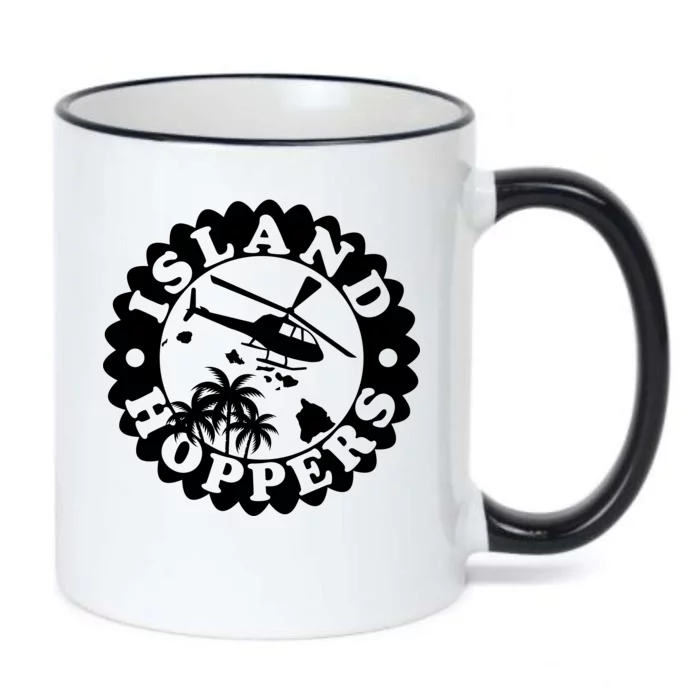 Island Hoppers Black Color Changing Mug