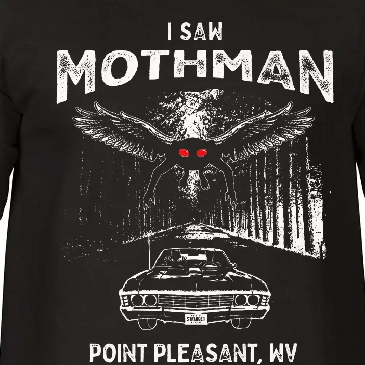 I Saw Mothman In Point Pleasant West Virginia Cryptid Comfort Colors T-Shirt