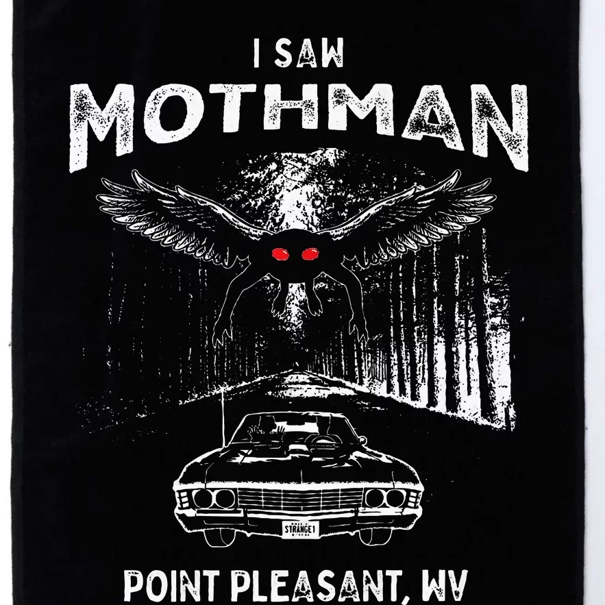 I Saw Mothman In Point Pleasant West Virginia Cryptid Platinum Collection Golf Towel