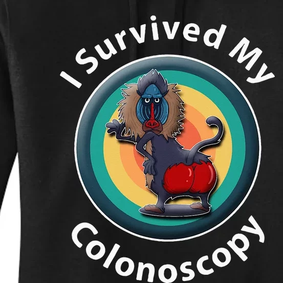 I Survived My Colonoscopy Survivor Hospital Patients Funny Women's Pullover Hoodie