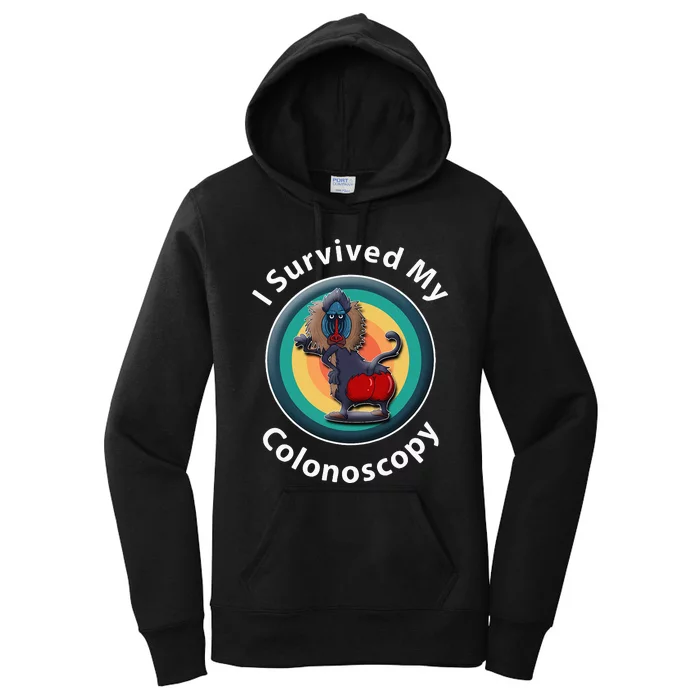 I Survived My Colonoscopy Survivor Hospital Patients Funny Women's Pullover Hoodie