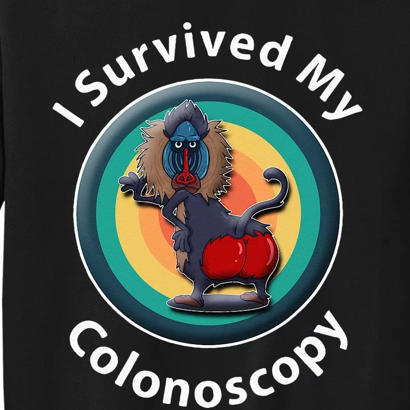 I Survived My Colonoscopy Survivor Hospital Patients Funny Tall Sweatshirt