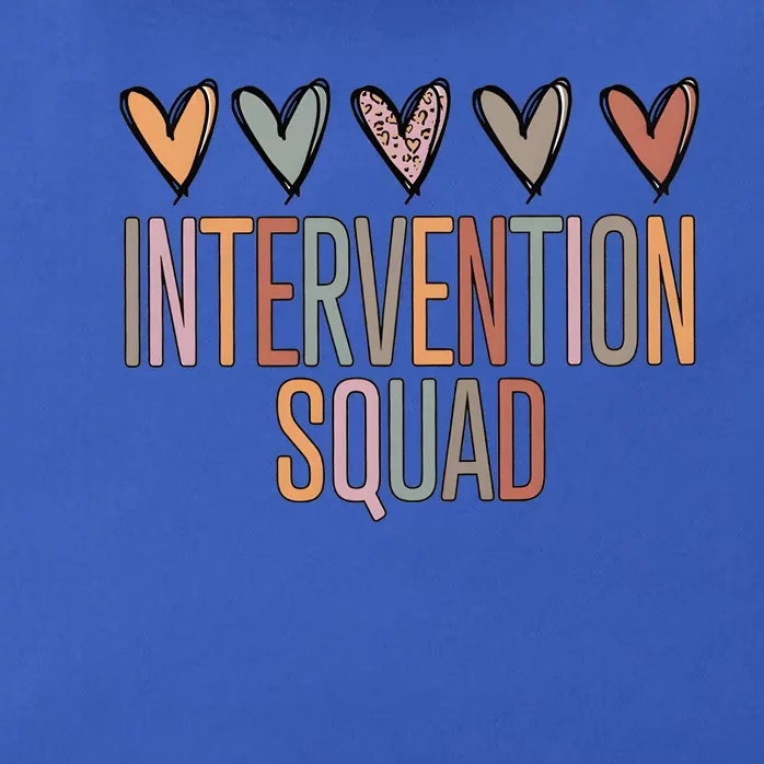 Intervention Squad Matching Team Funny Zip Tote Bag