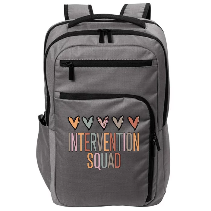 Intervention Squad Matching Team Funny Impact Tech Backpack