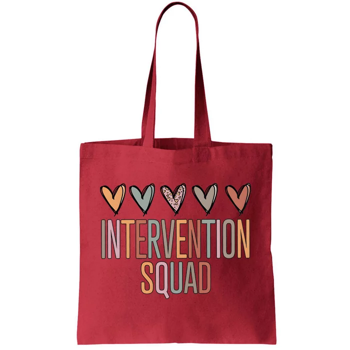 Intervention Squad Matching Team Funny Tote Bag